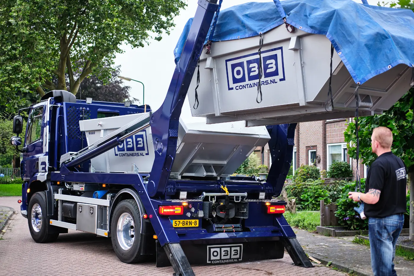 Grofvuil container huren bij 033 Containers